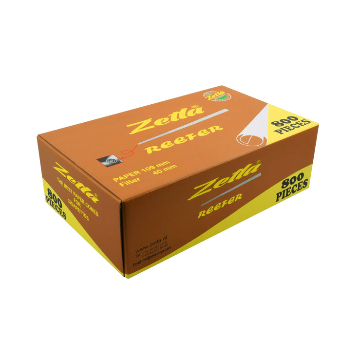 Pre-Rolled Cones Zetla Reefer Brown (800 Pcs) - Zetla