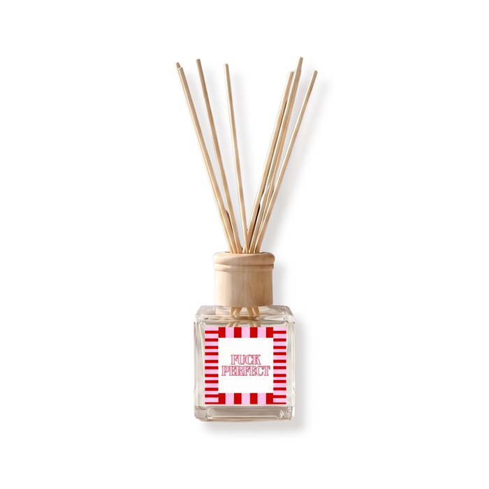 Reed Diffuser - Geurstokjes - Fuck Perfect - Bergamot - 100 ml