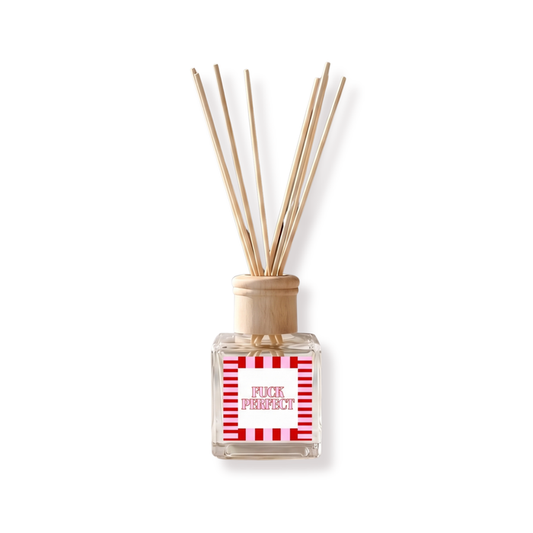 Reed Diffuser - Geurstokjes - Fuck Perfect - Bergamot - 100 ml