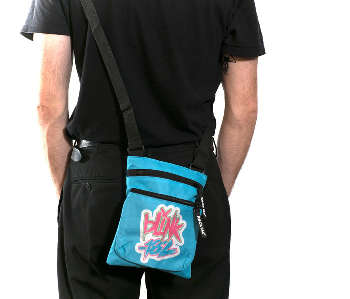 Rocksax Blink 182 Body Bag - Logo Blue