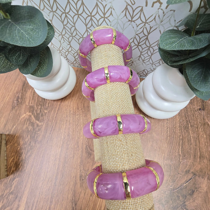 Rosemary Bangle Bracelet Multi Colors Michelle McDowell