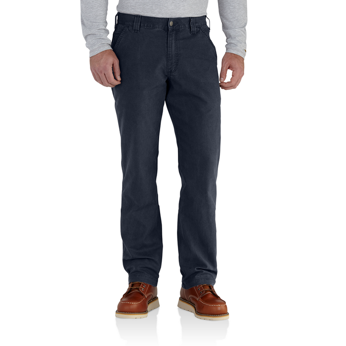 RUGGED FLEX RIGBY DUNGAREE - 412-Navy | Carhartt 102291
