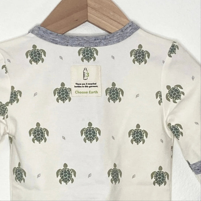 MeOMyEarth Sea Turtle Footie – Made from Eco-Friendly Fabric