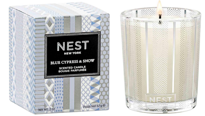 SEASONAL-Blue Cypress & Snow DISCONTINUED