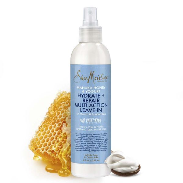 SHEA MOISTURE Manuka Honey & Yogurt Hydrate + Repair Multi-Action Leave-In (8oz)