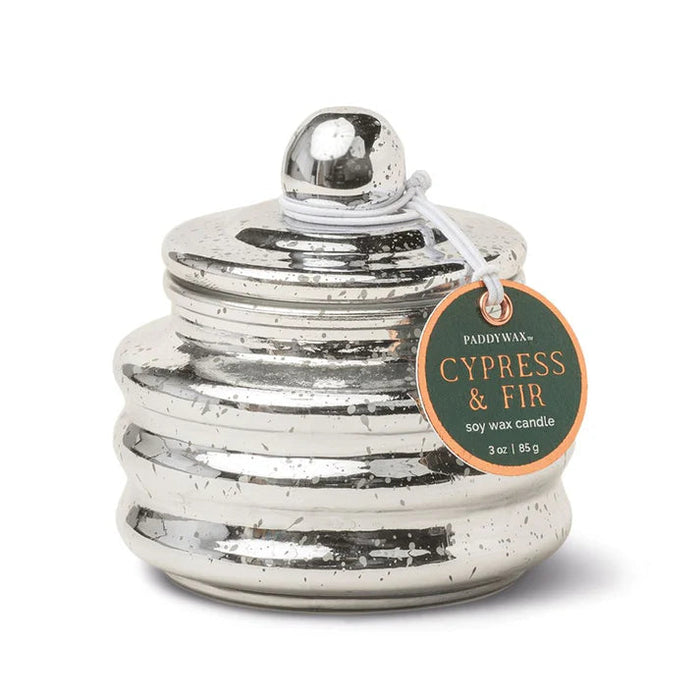 Silver Candle - Cypress & Fir