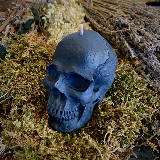 Skull Shaped Candle
