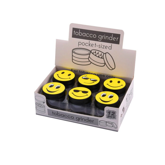 Smile Aluminium Grinders 3 Parts ( Art.nr.1562 ) - Zetla