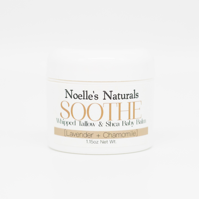 Soothe Whipped Tallow & Shea Butter Baby Balm [Lavender + Chamomile]