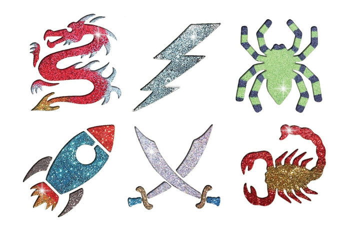 Sparkle Boy Glitter Tattoo Mini Kit