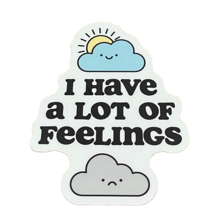 STICKERS NORTHWEST I Have A Lot Of Feelings Sticker