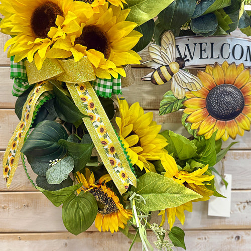Sunflower Wreath