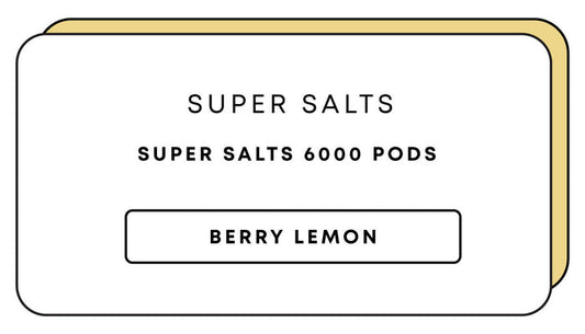Super Salts 6000 Pods | Berry Lemon-Image 1
