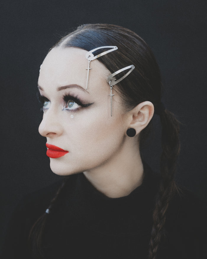 Sword Hair Clips