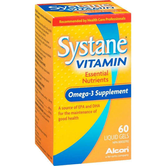 Systane: Omega-3 Supplement Ocular Vitamin For Dry Eyes