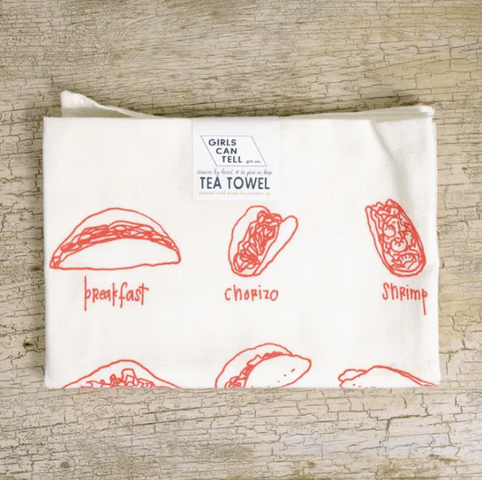 Tacos Tea Towel