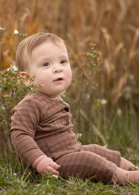 Theo Romper: Brown / 9M