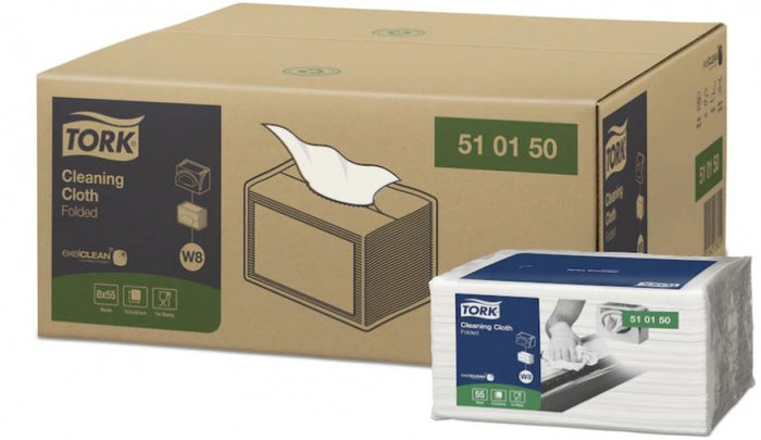 TORK W8 510150 Cleaning Cloth Small Pack