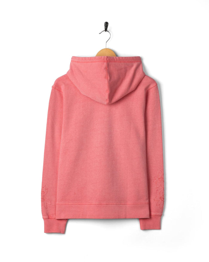 Trader Tonal Womens Pop Hoodie in Bright Pink