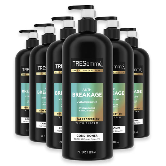 Tresemme - Anti-Breakage Conditioner with 5 Vitamin Blend  - 28 Oz - 6 Pack
