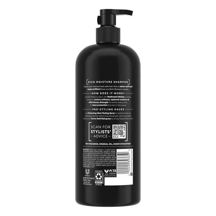 Tresemme - Rich Moisture Hydrating Shampoo for Dry Hair - 28 Oz - 6 Pack