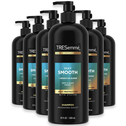 Tresemme - Silky and Smooth Shampoo for Frizzy Hair - 28 Oz - 6 Pack