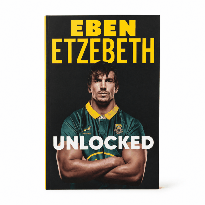 Signed biography of Eben Etzebeth Unlocked Watertand Wenners