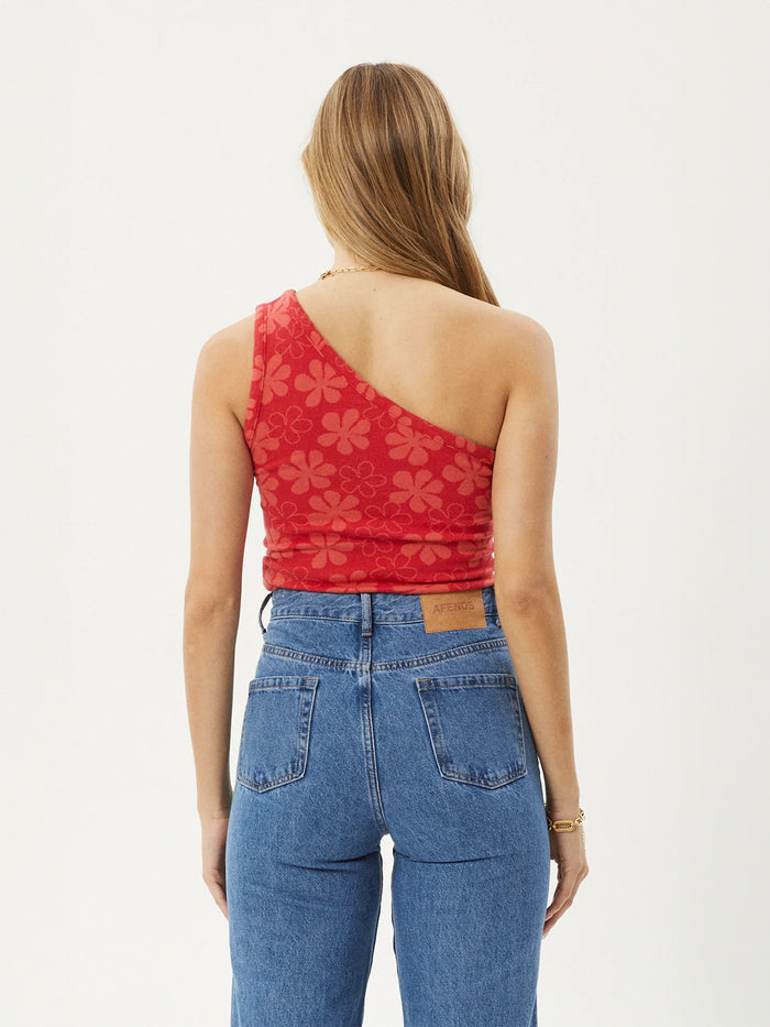 Valerie - Recycled One Shoulder Top | Tomato-Image 4