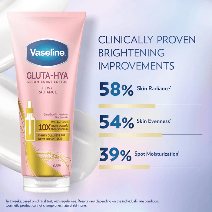 Vaseline Gluta-Hya Dewy Radiance 200ml