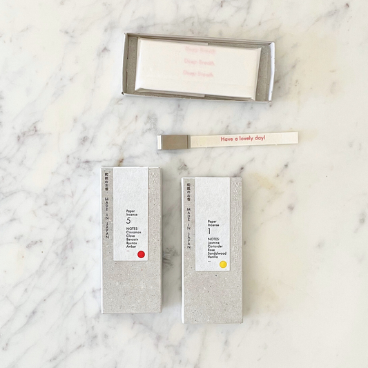 Washi Paper Japanese Incense Strips