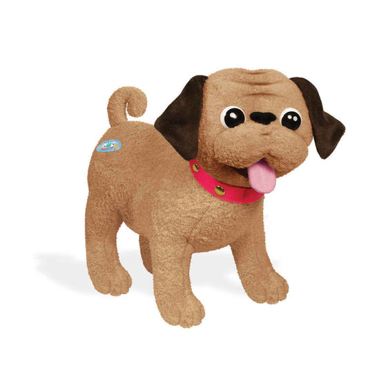 Eloise Weenie dog plush soft toy on white background