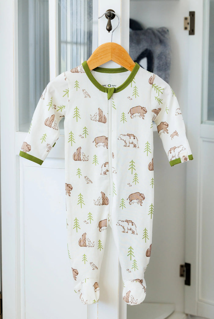MeOMyEarth Wilderness Footie – Made from Eco-Friendly Fabric
