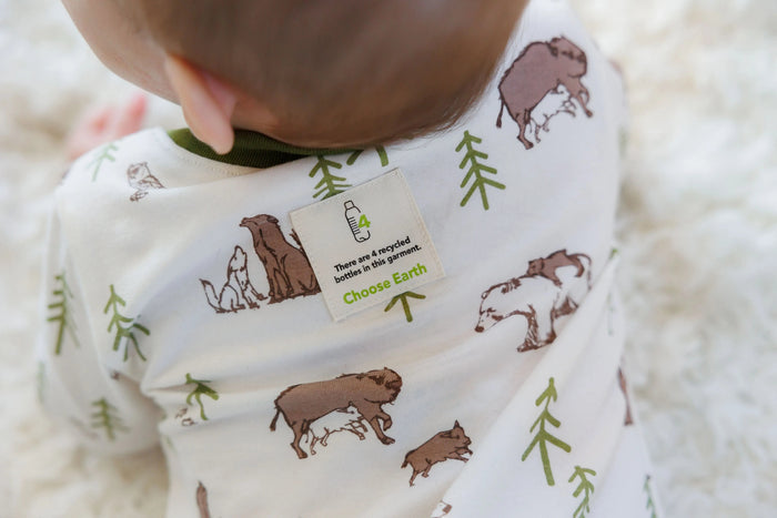 MeOMyEarth Wilderness Footie – Made from Eco-Friendly Fabric