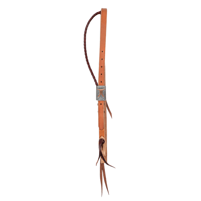 Wildfire Saddlery | 3/4" Headstall Braided Ear Harness with Cowboy Knots and Custom Buckles