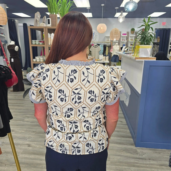 Willow Garden Flutter Top She+Sky