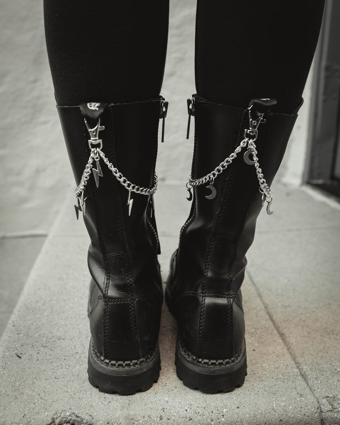 Winter Moon Boot Charm