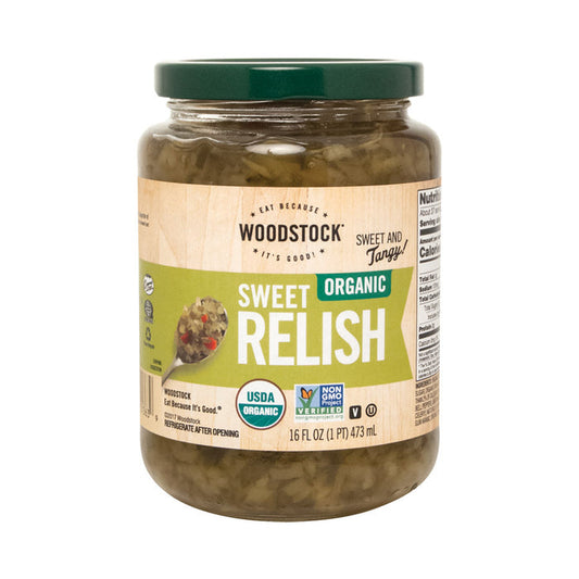 Woodstock Farms Organic Sweet Relish 473ml