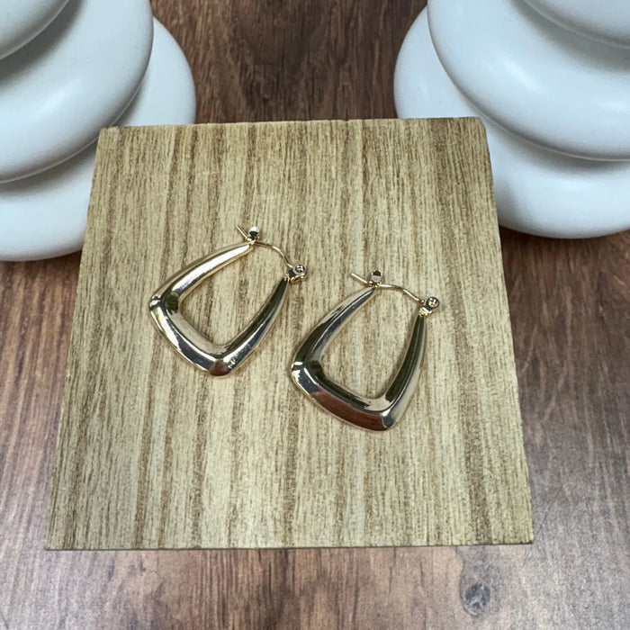 WR Mini Golden Pop Huggie Hoops What's Hot