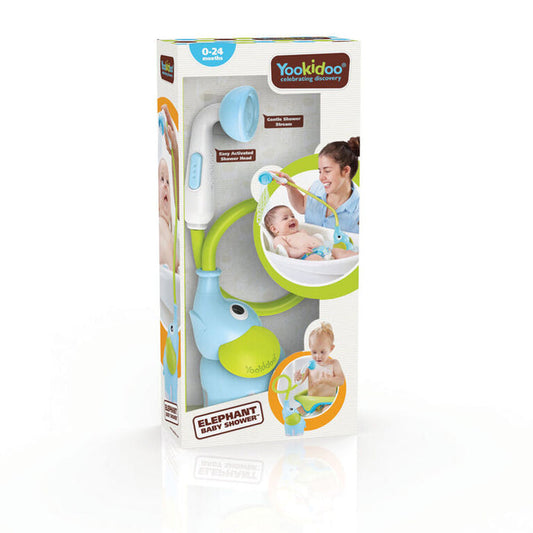 Yookidoo Elephant Baby Shower - Teal