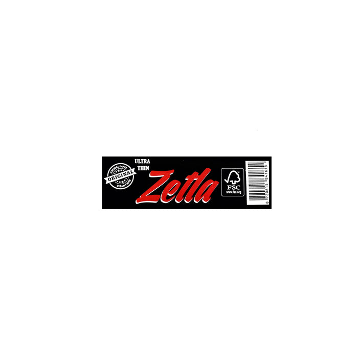Zetla Rolling Paper Black Small (50 Packs) - Zetla