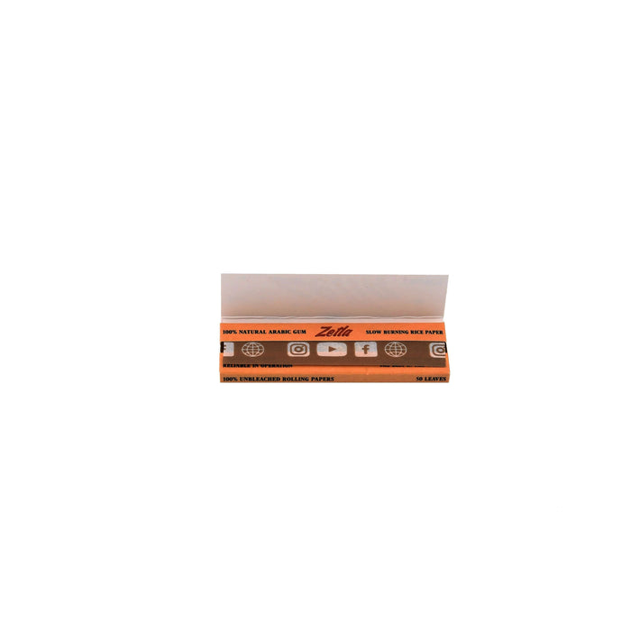 Zetla Rolling Paper Brown Small (50 Packs) - Zetla