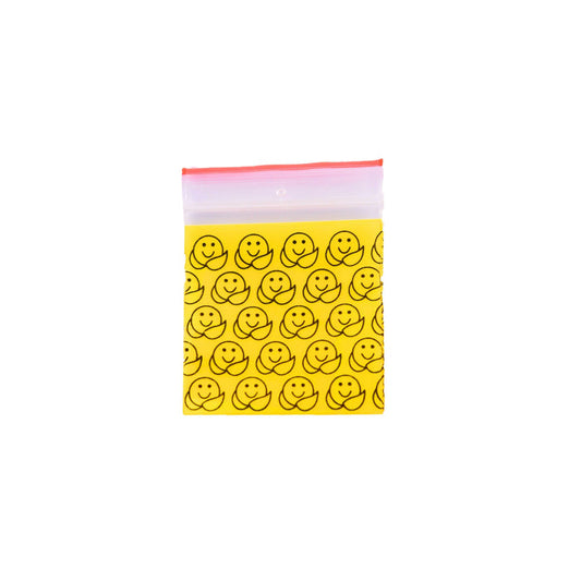 Ziplock Bag Smiley 35x35mm 0,06 mm 1000 pcs - Zetla